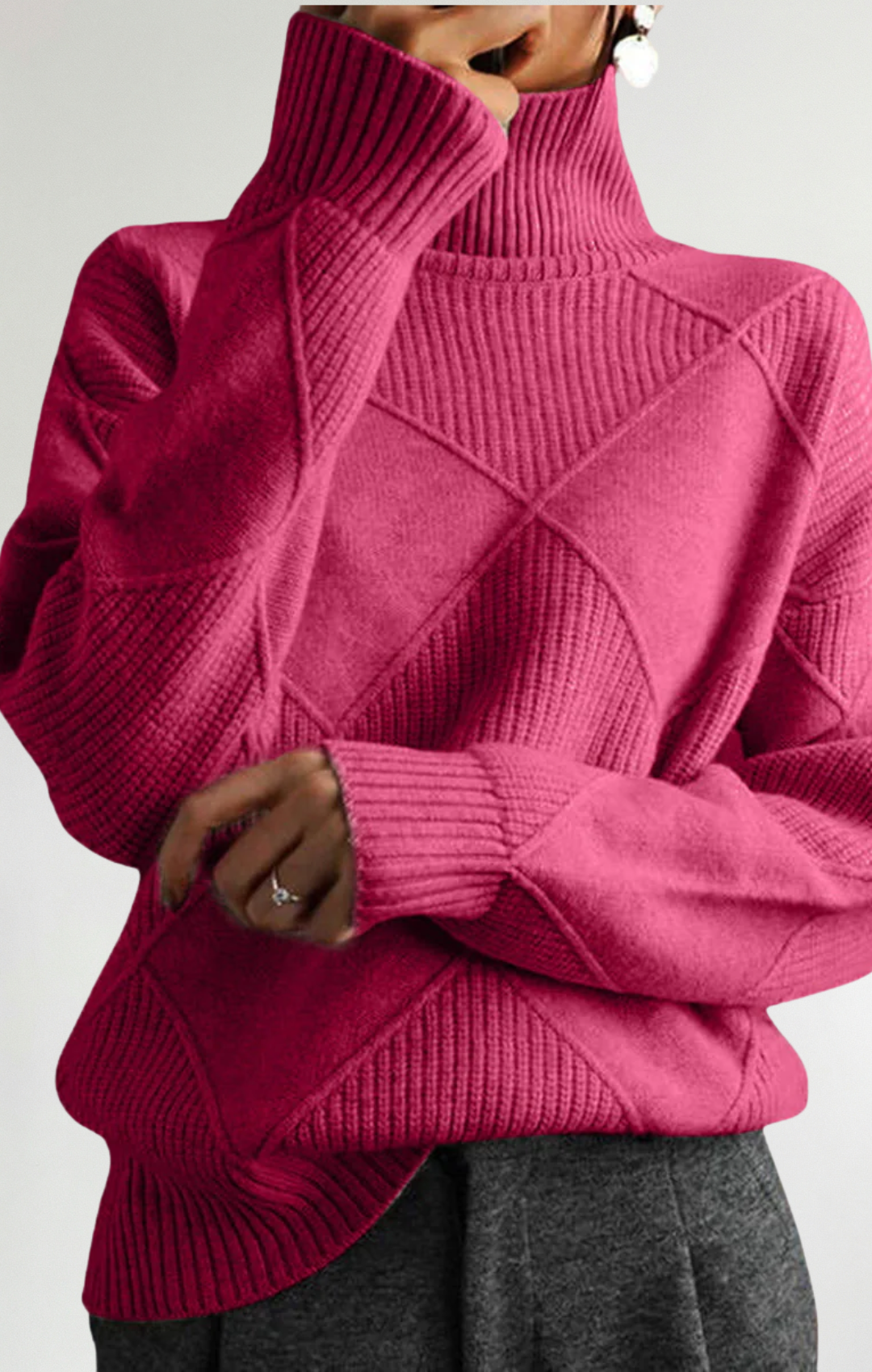 Alma | Suéter de cuello alto