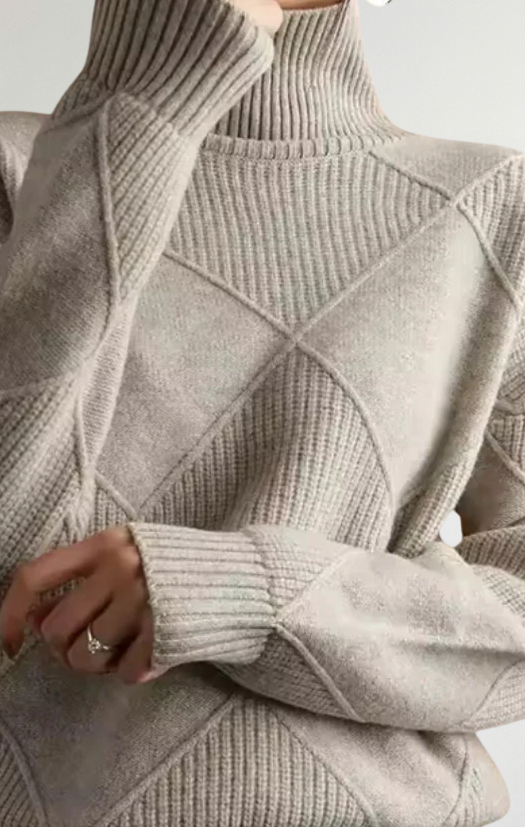 Alma | Suéter de cuello alto