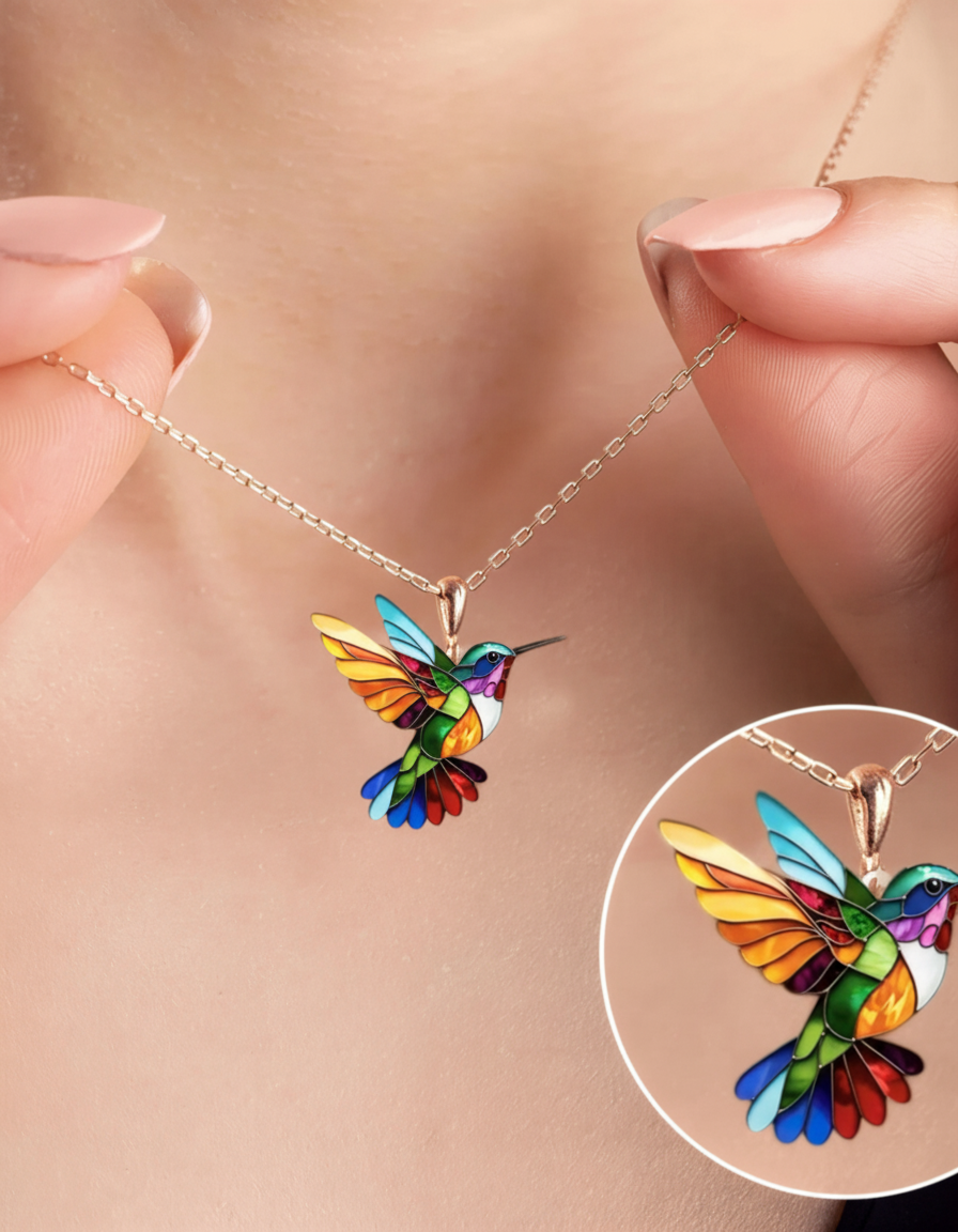 Mara | Pendientes Colibrí & Collar