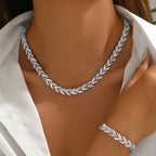 Clara | Colgante y Pulsera Artesanal Cola de Pez