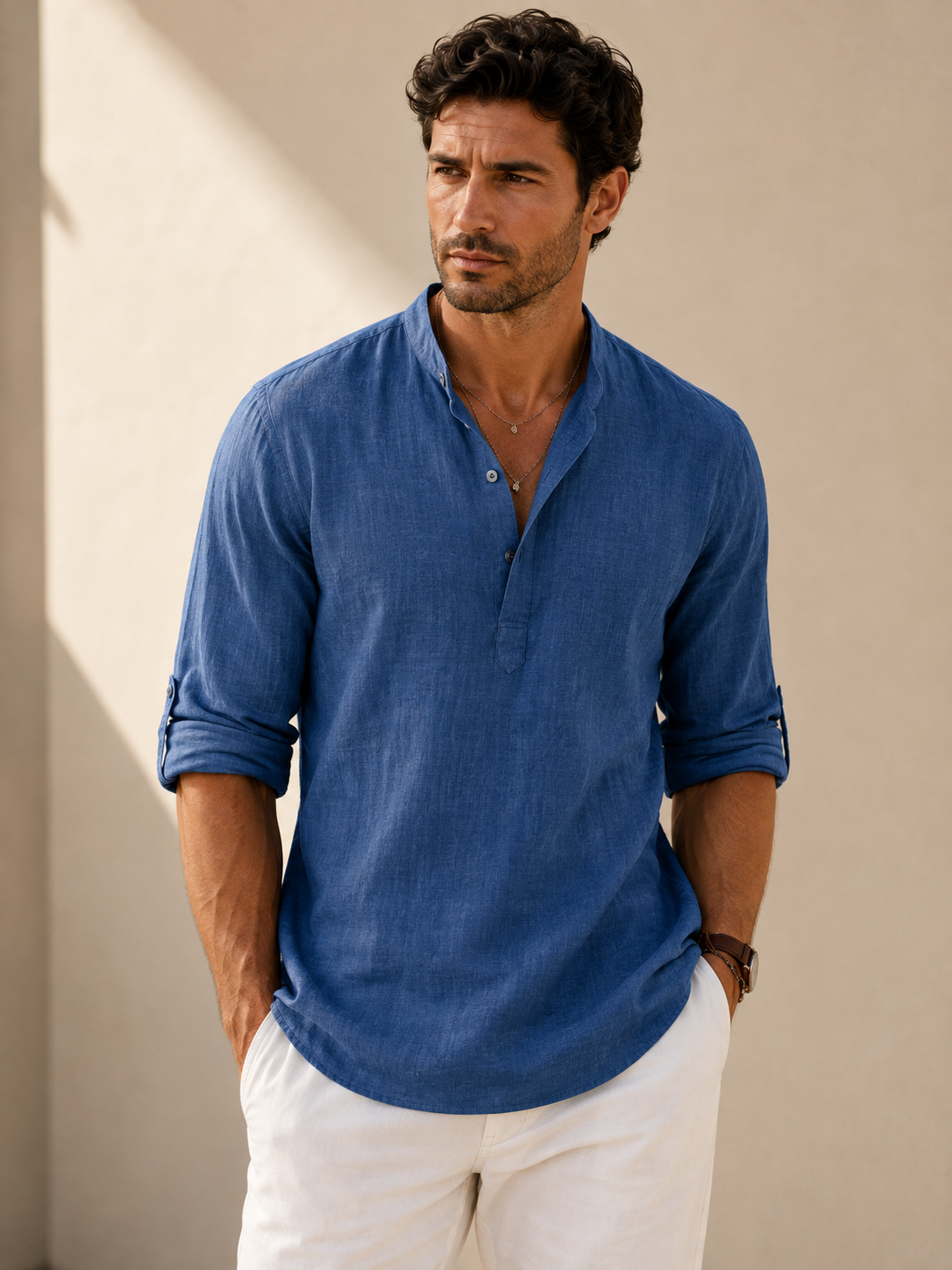 Brad | Camisa Elegante de Lino