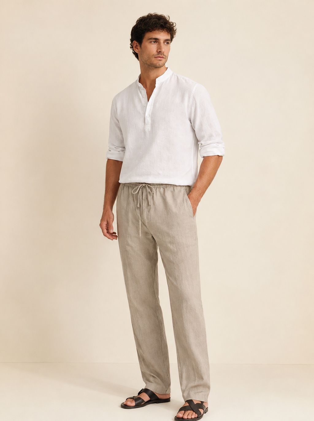 Pantalones de Lino