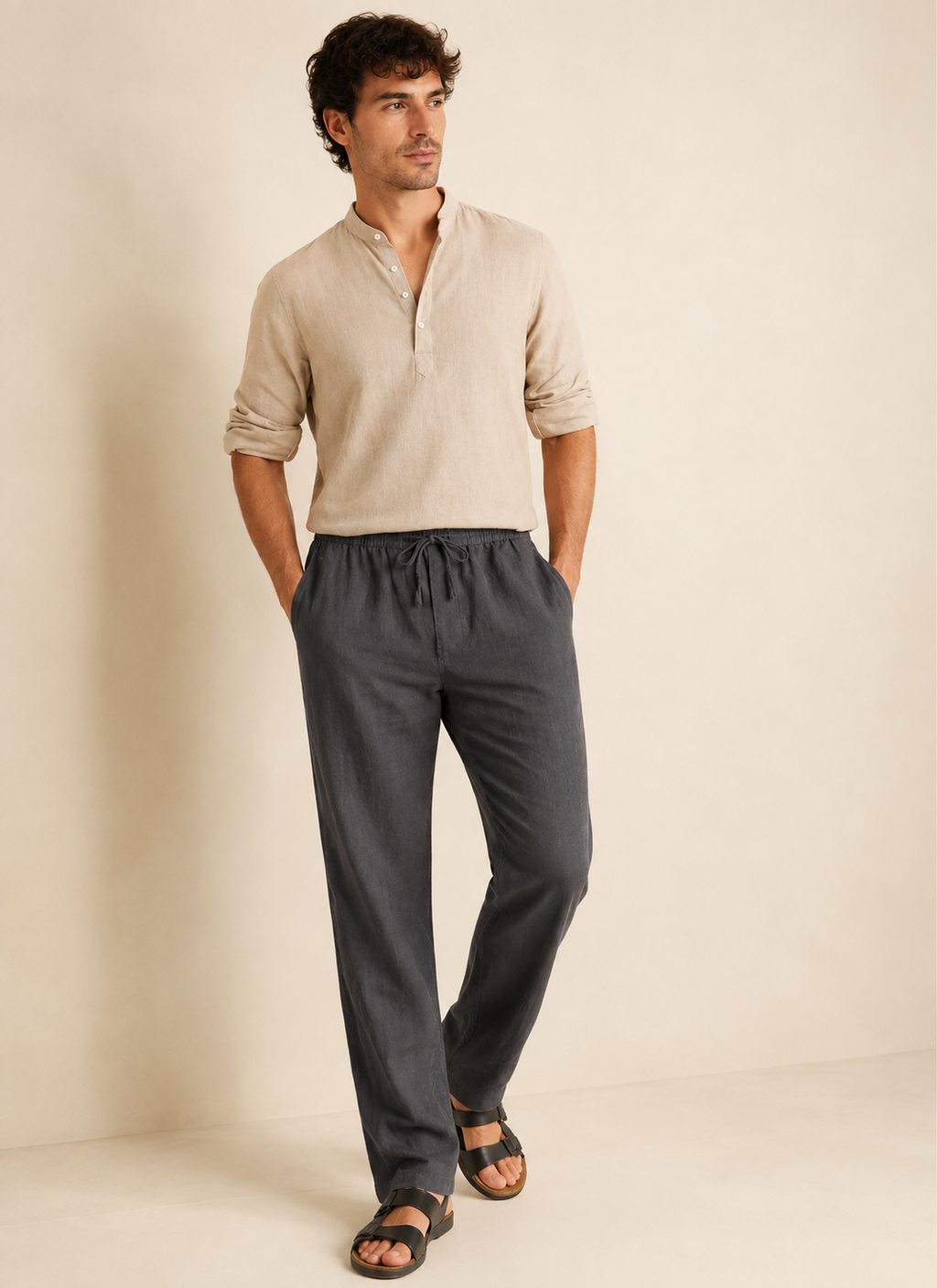 Pantalones de Lino