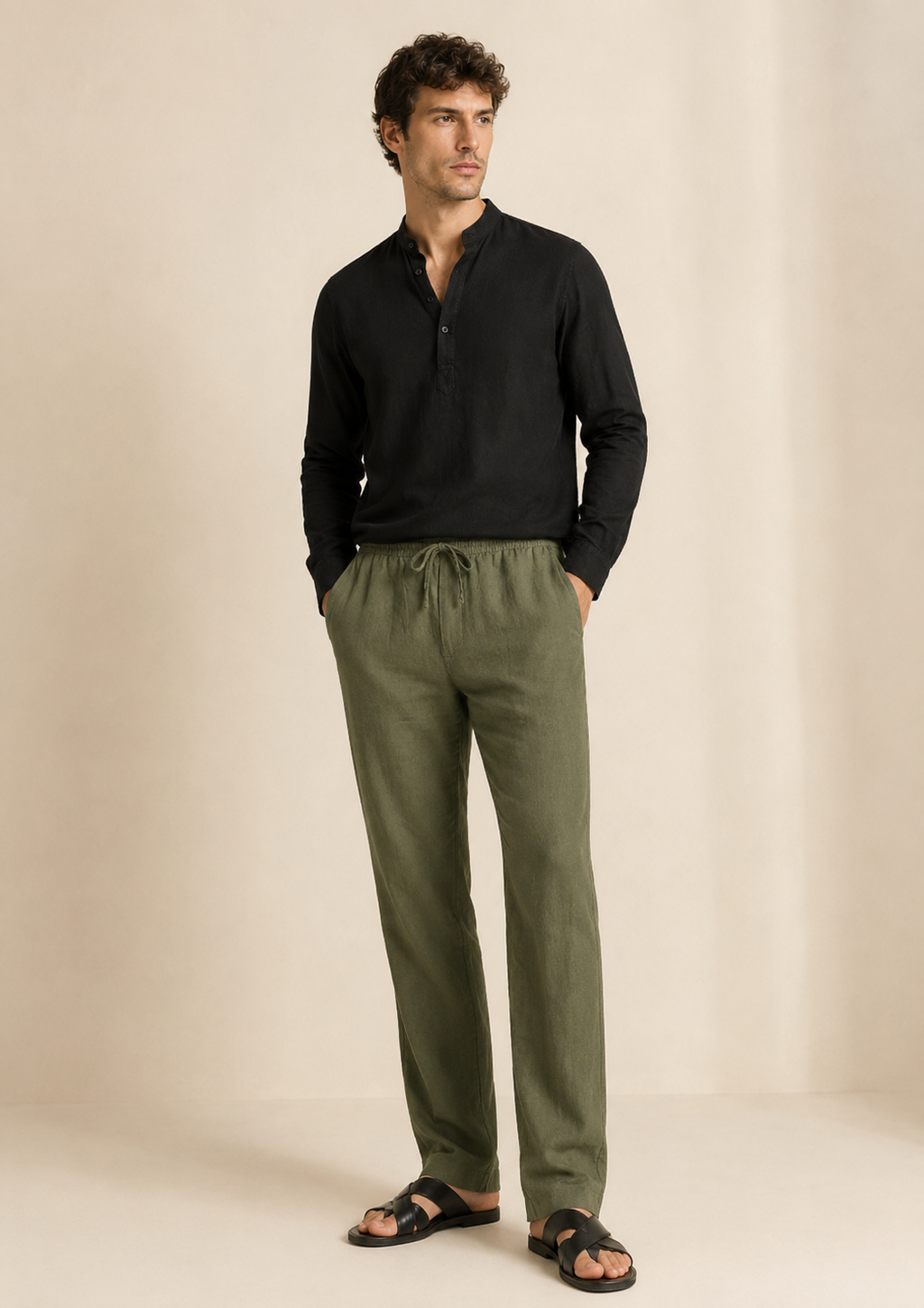 Pantalones de Lino