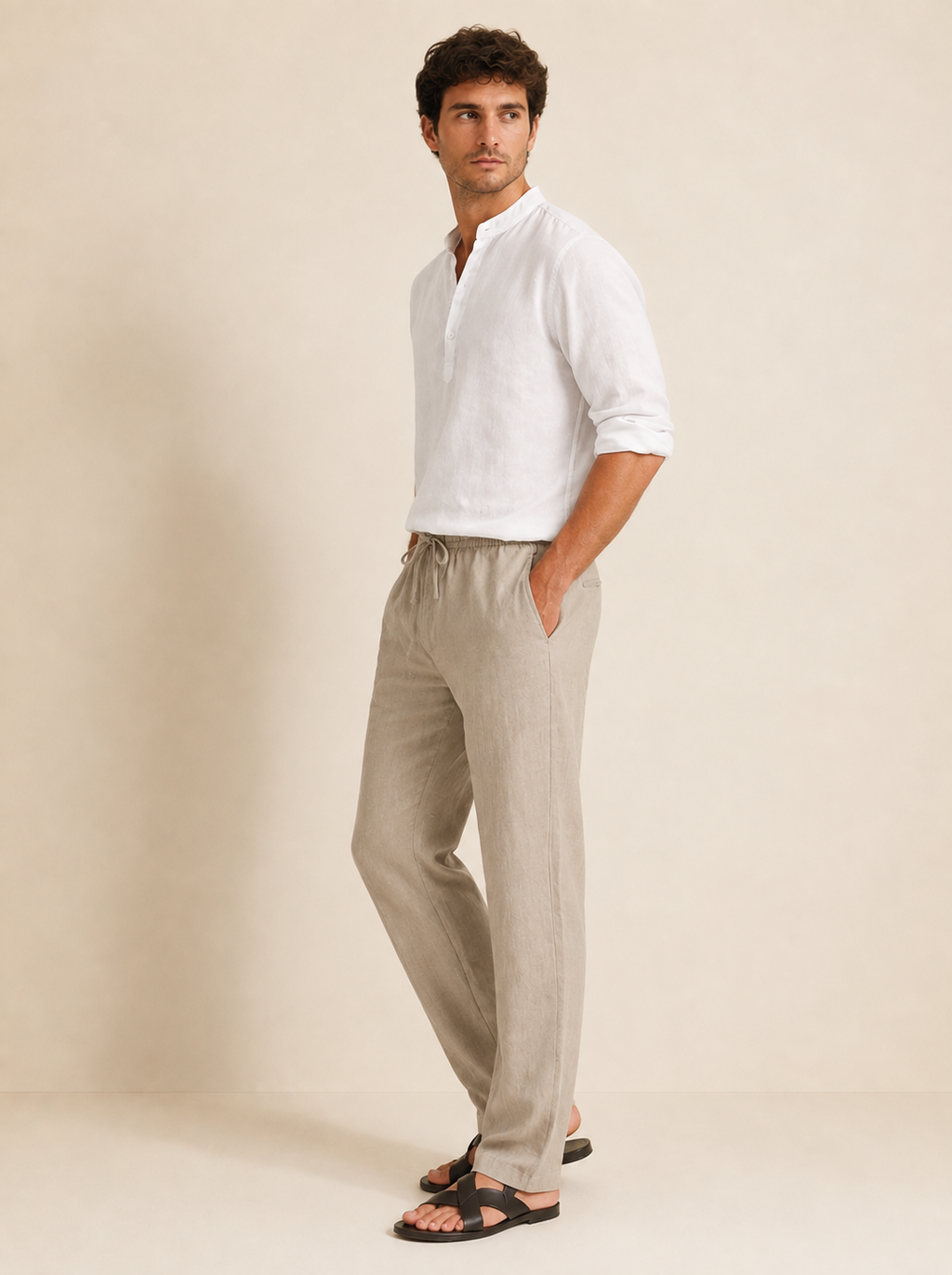 Pantalones de Lino