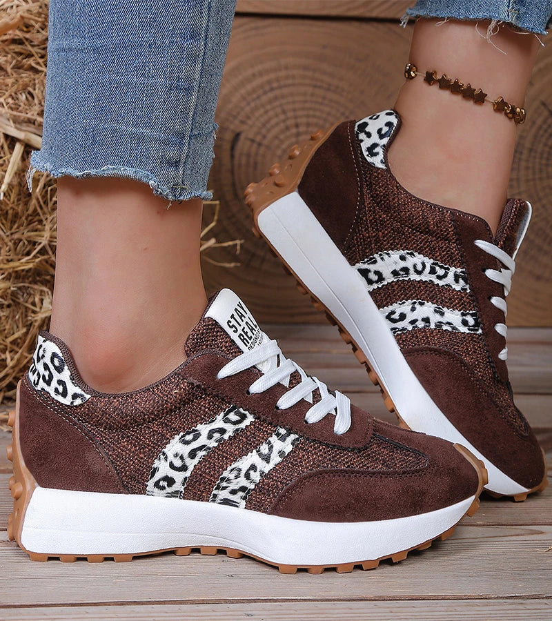 Elena | Zapatillas cómodas con plataforma ergonómica