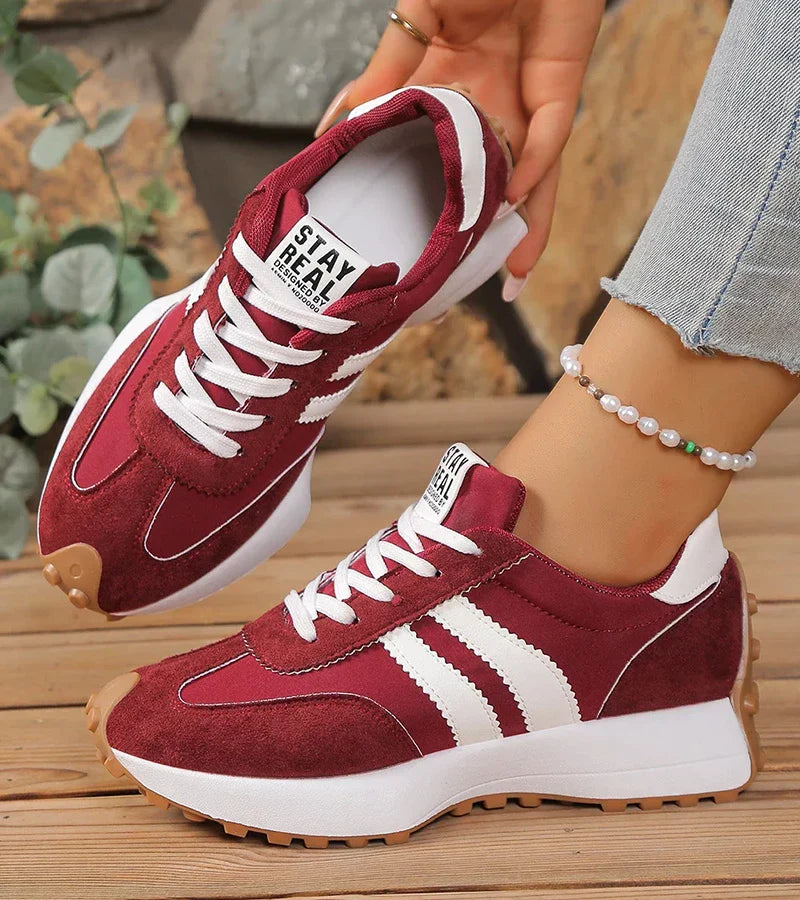 Elena | Zapatillas cómodas con plataforma ergonómica