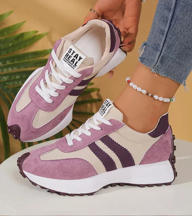 Elena | Zapatillas cómodas con plataforma ergonómica