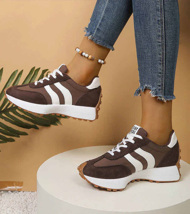 Elena | Zapatillas cómodas con plataforma ergonómica