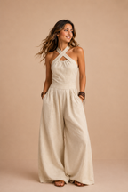 Ariadna | Mono Elegante con Escote