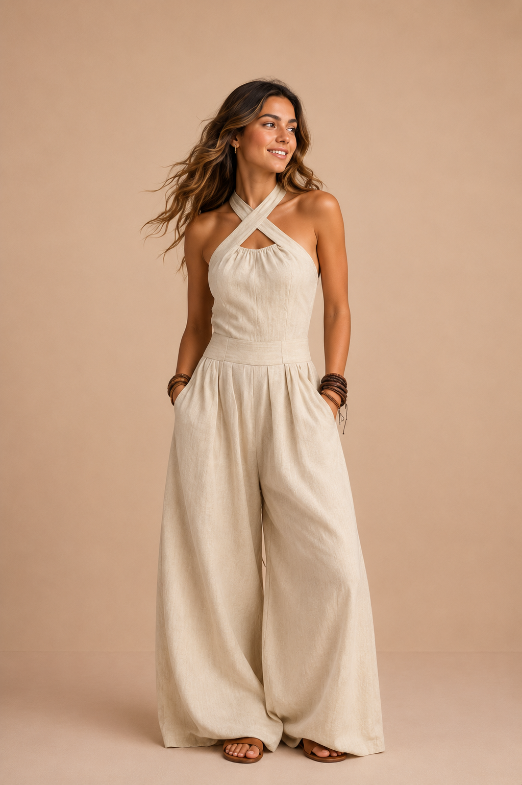 Ariadna | Mono Elegante con Escote
