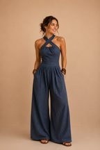 Ariadna | Mono Elegante con Escote