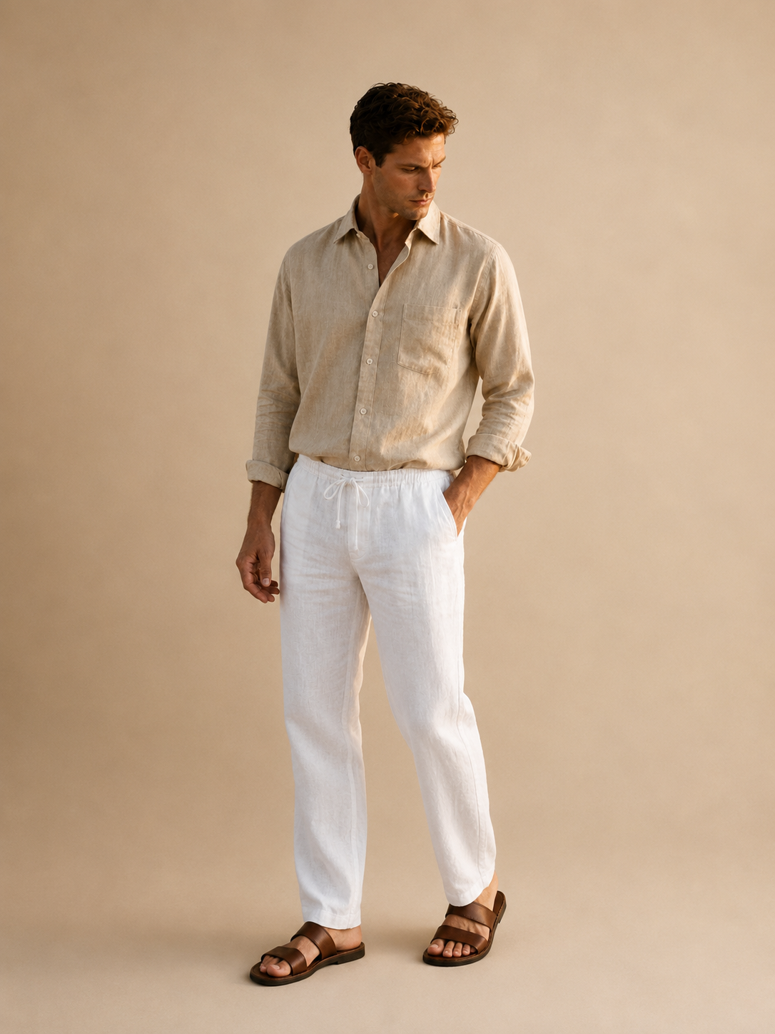 Carlos | Camisa informal de Lino
