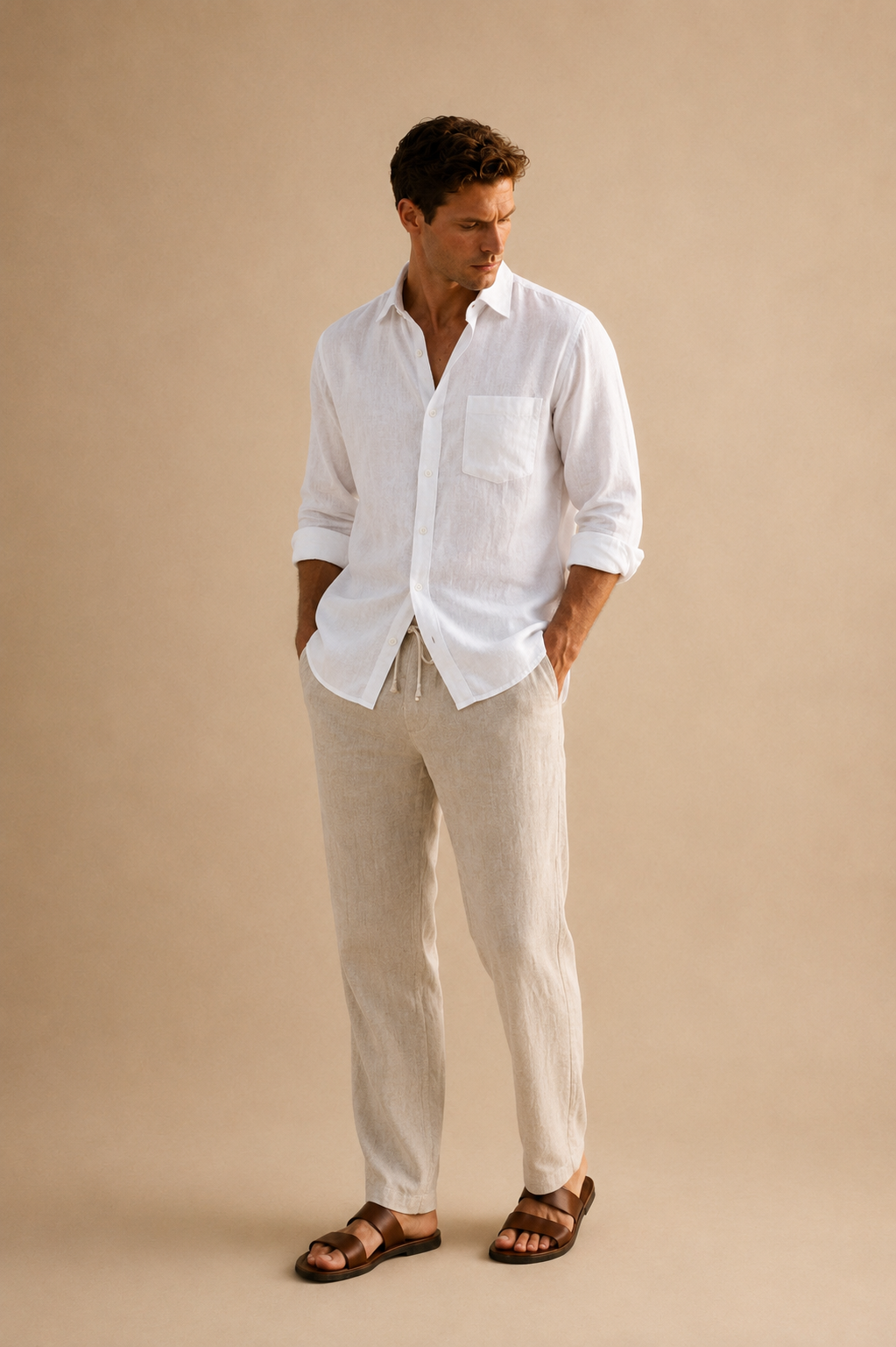 Carlos | Camisa informal de Lino