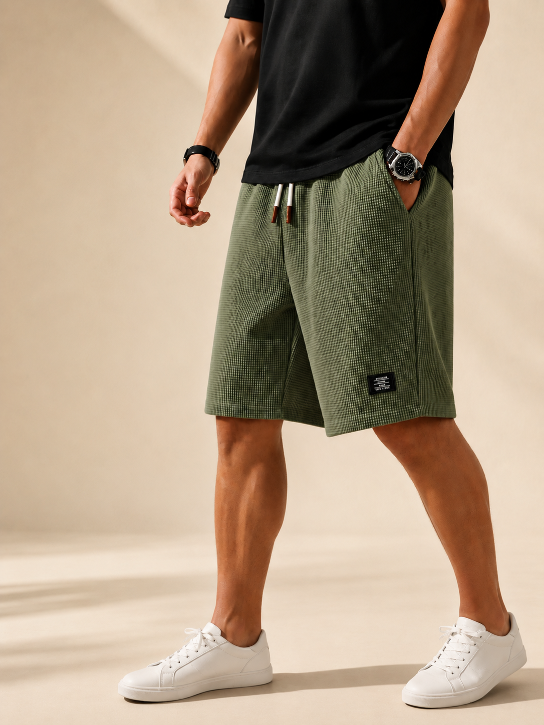 Marco | Bermuda Capri Waffle