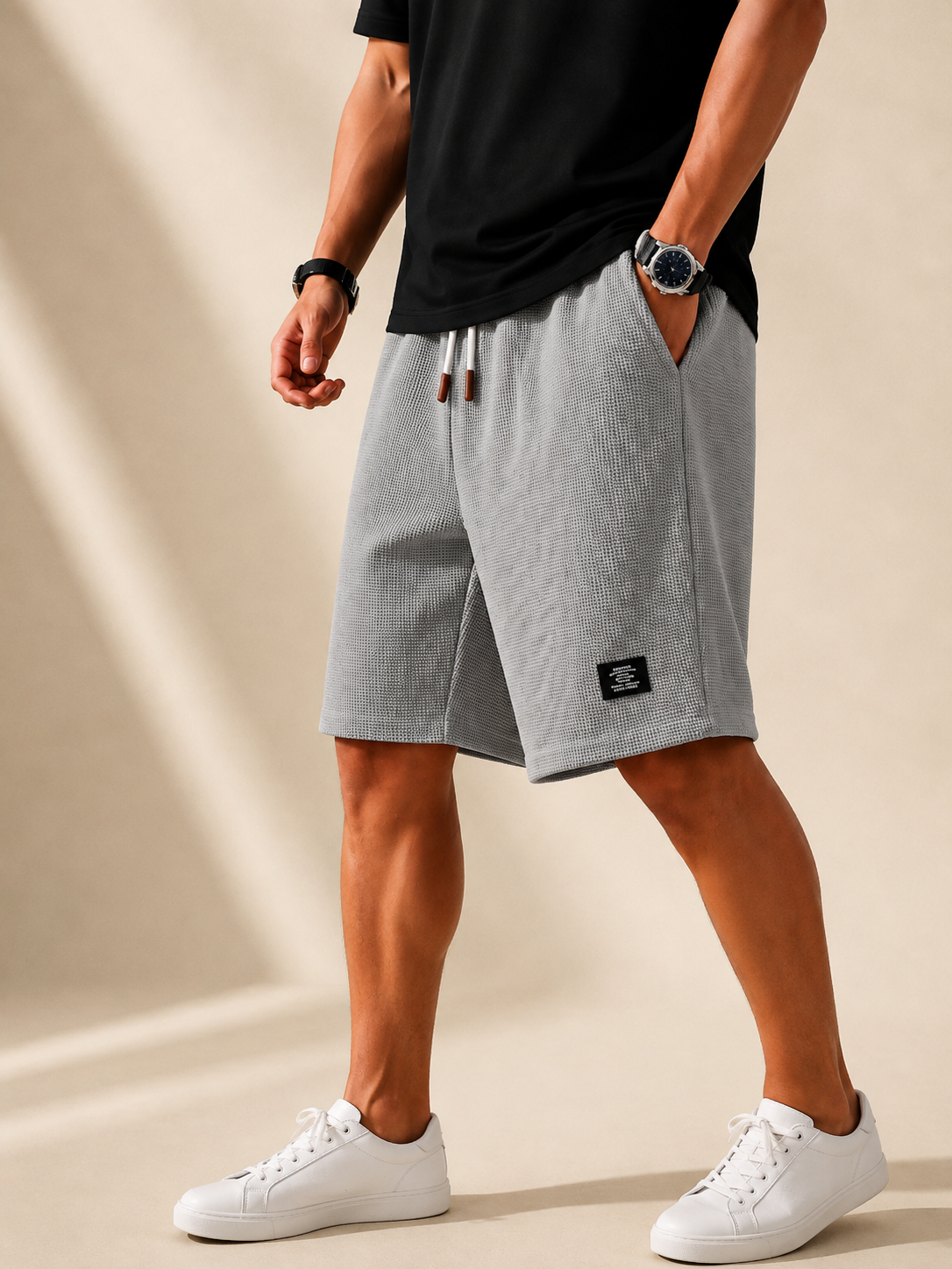 Marco | Bermuda Capri Waffle