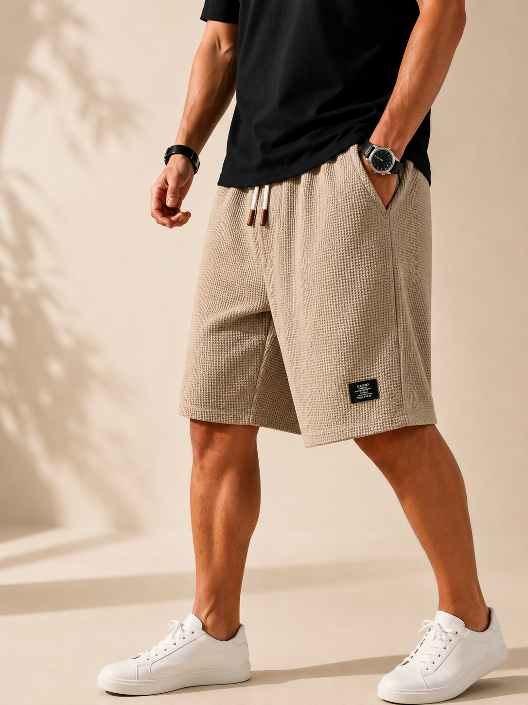 Marco | Bermuda Capri Waffle