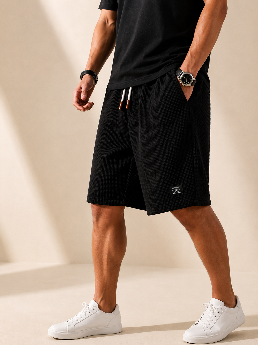 Marco | Bermuda Capri Waffle