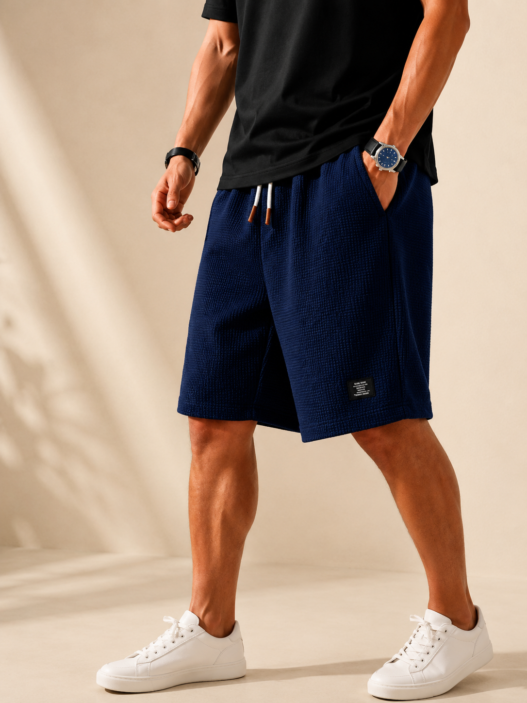 Marco | Bermuda Capri Waffle