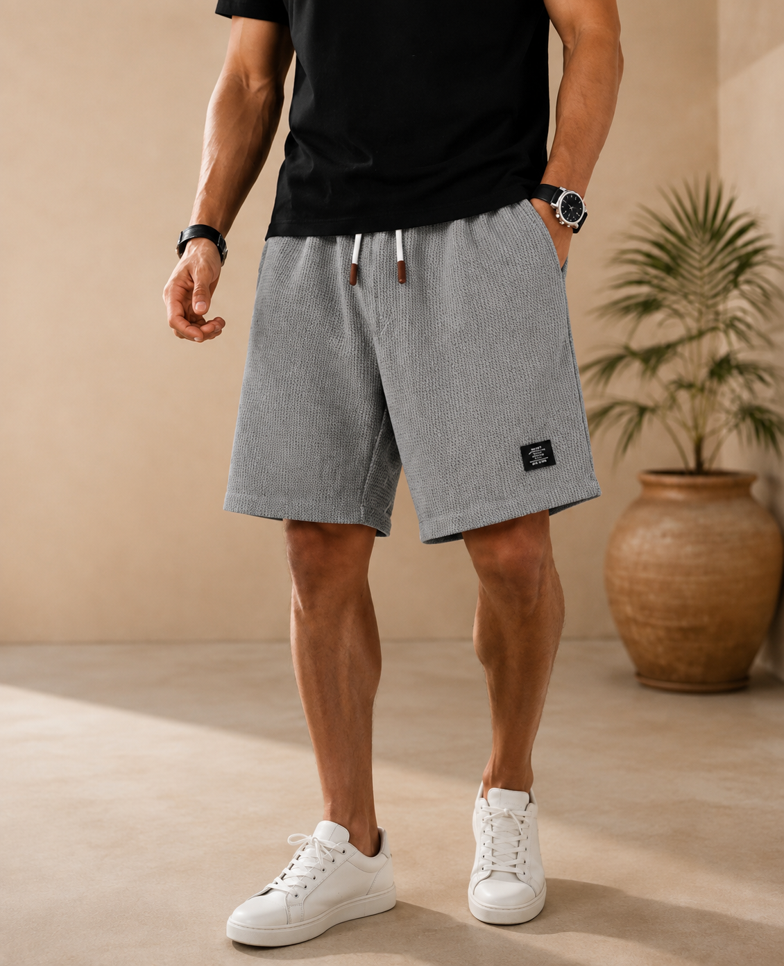 Marco | Bermuda Capri Waffle