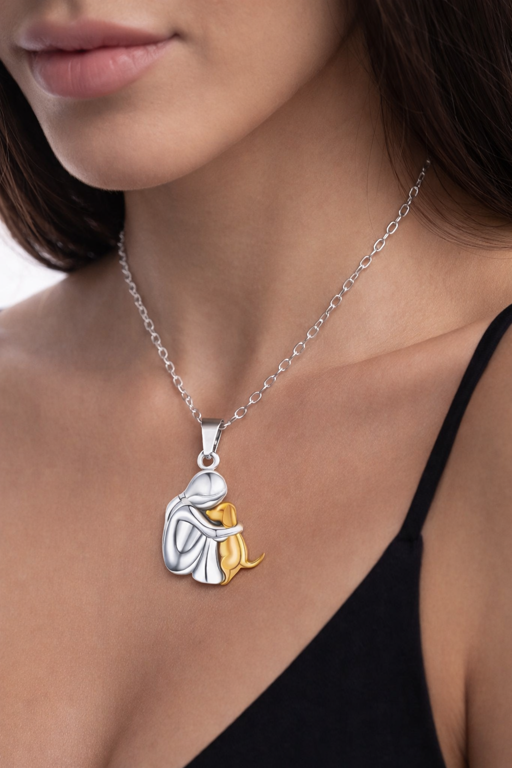 Bea | Collar Silueta de Perro