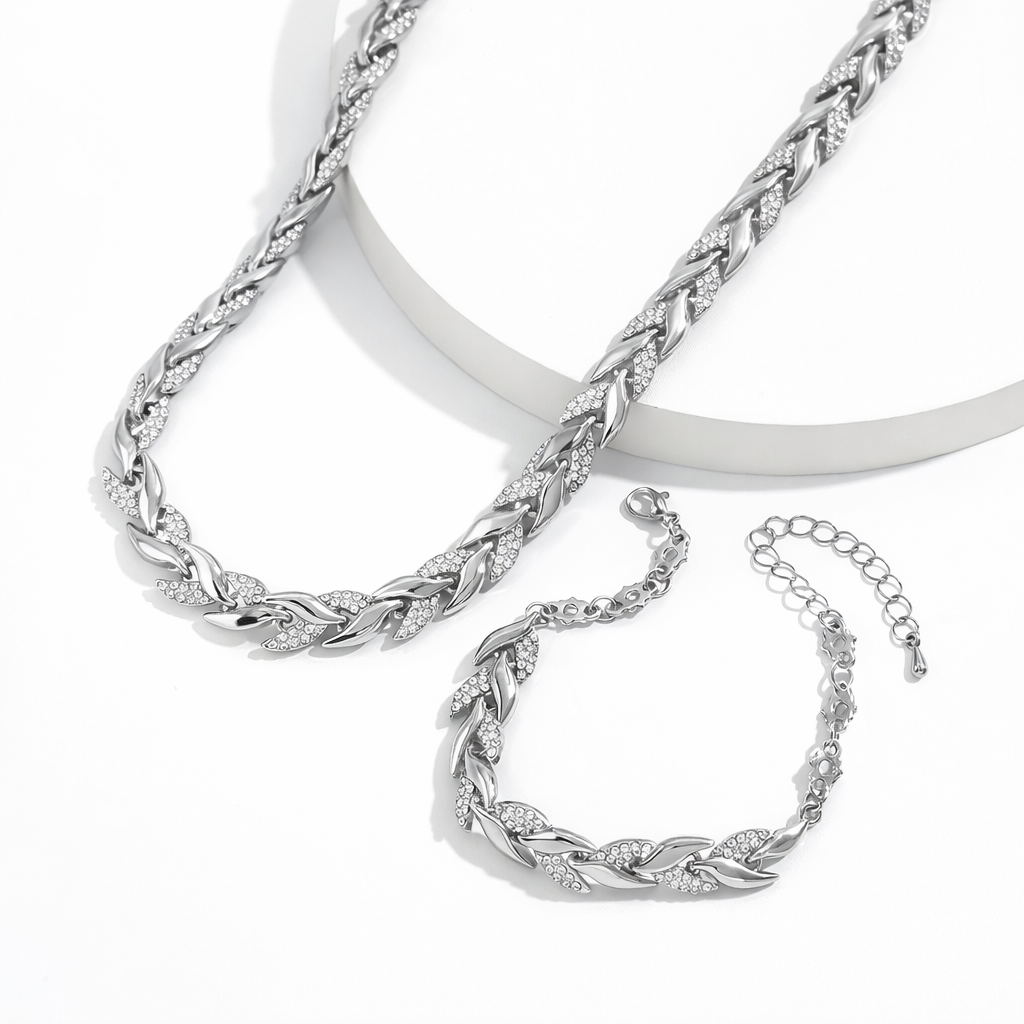 Clara | Colgante y Pulsera Artesanal Cola de Pez