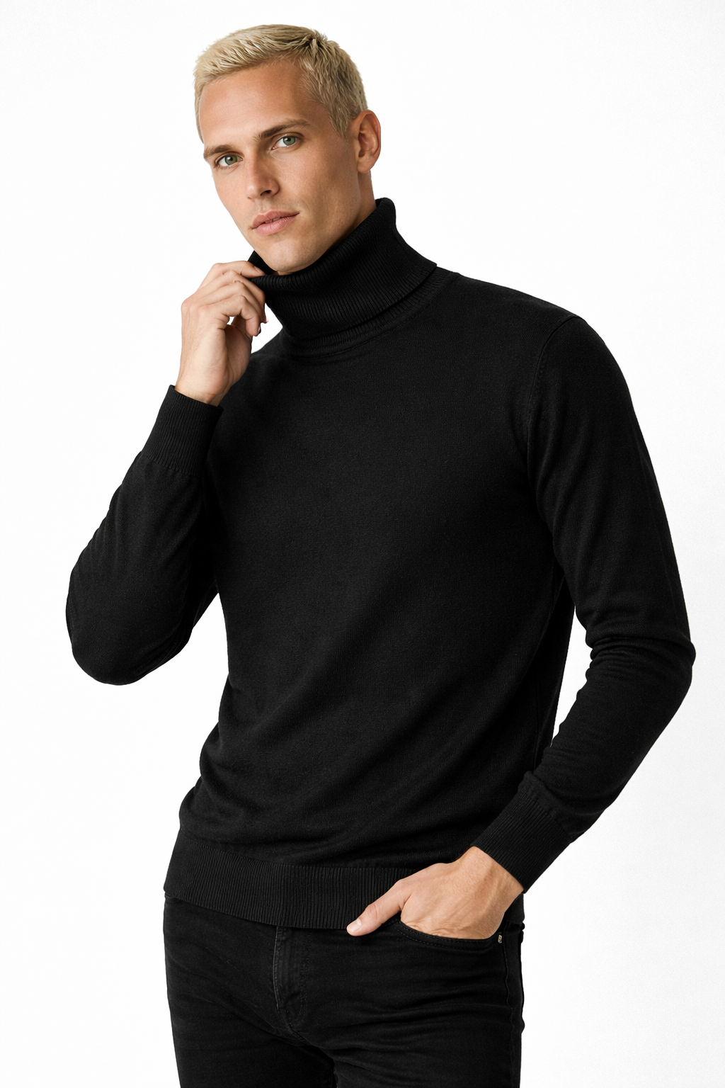 Mónaco | Cuello alto de cachemira