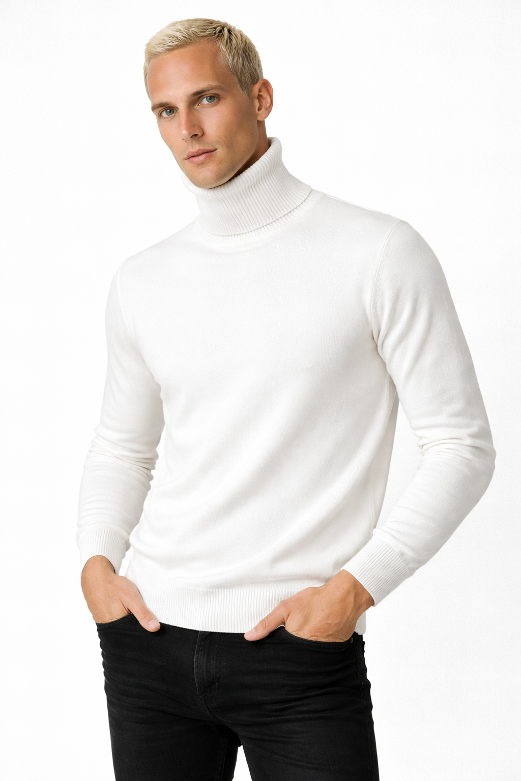 Mónaco | Cuello alto de cachemira