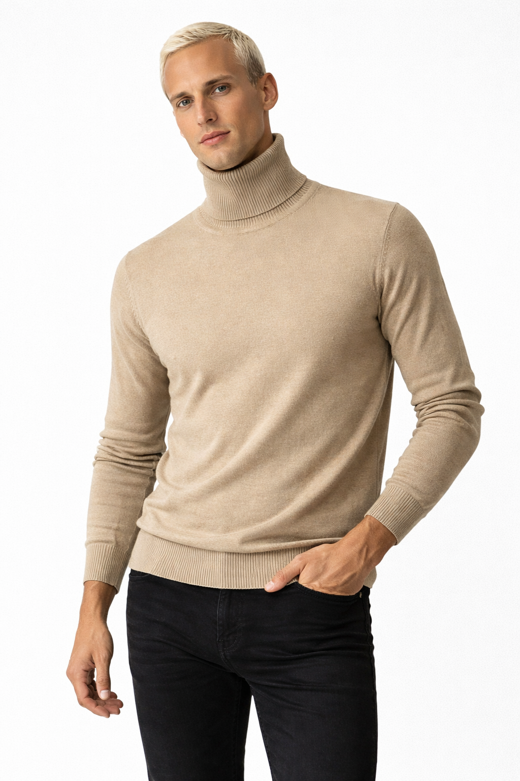 Mónaco | Cuello alto de cachemira