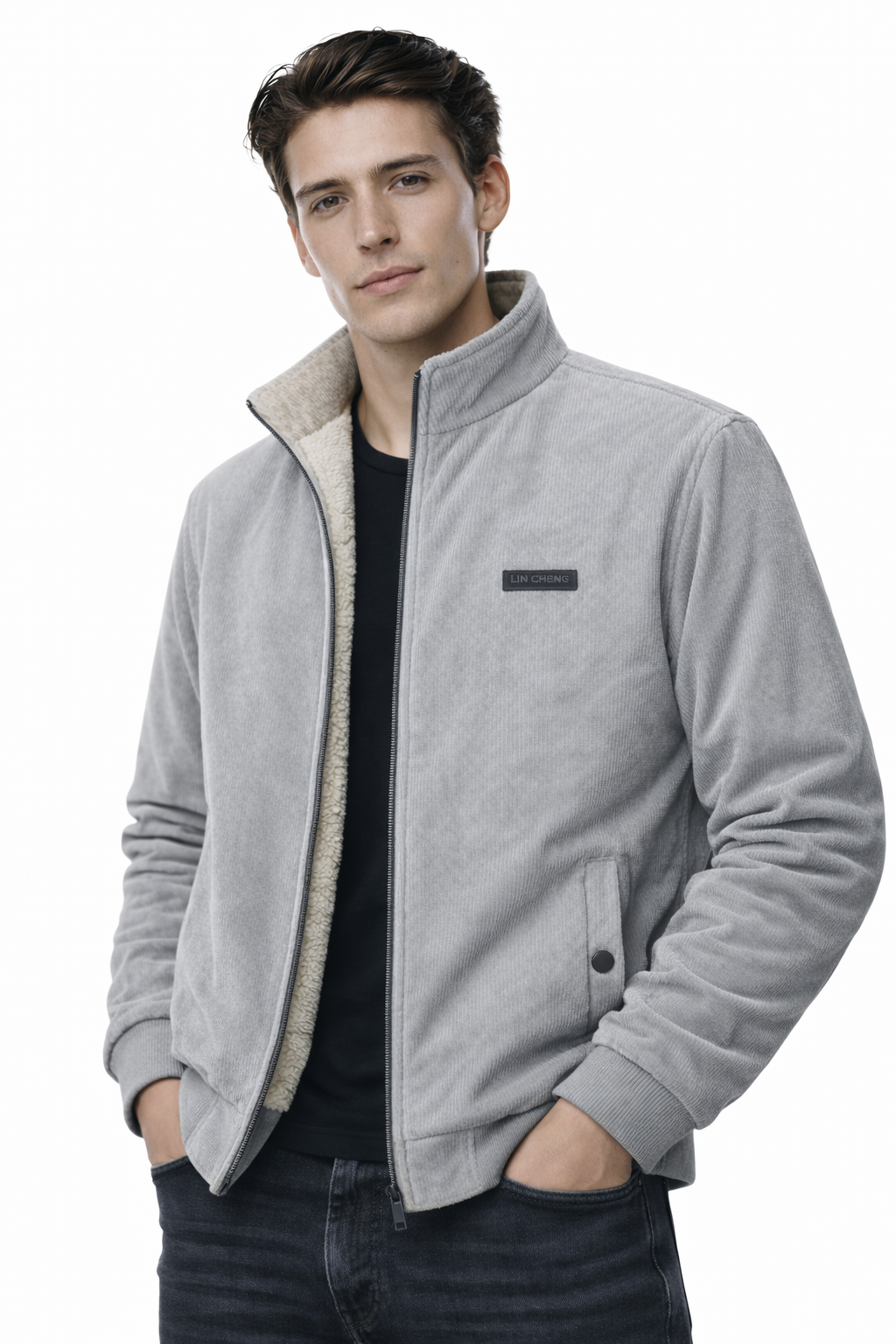 Hugo | Chaqueta de cordero con forro polar