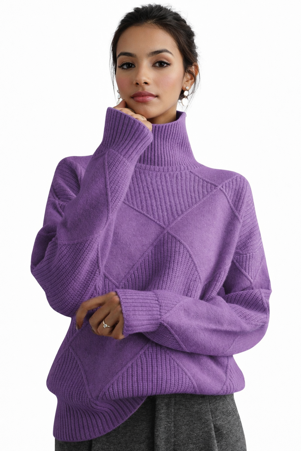 Alma | Suéter de cuello alto