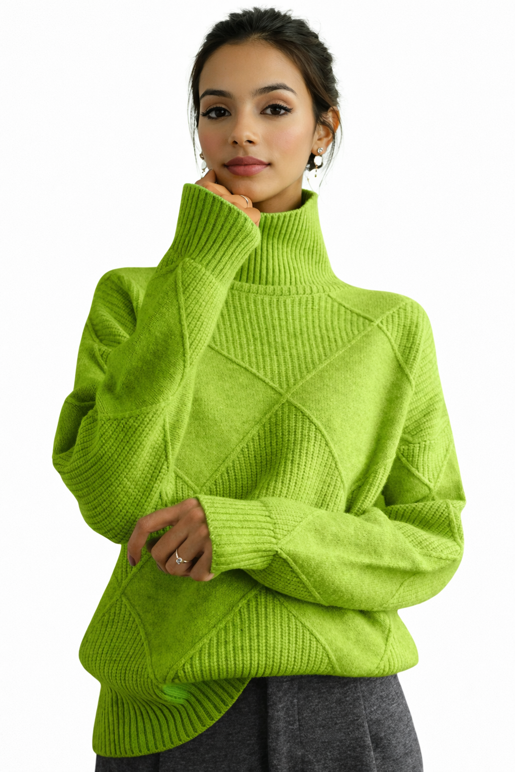 Alma | Suéter de cuello alto