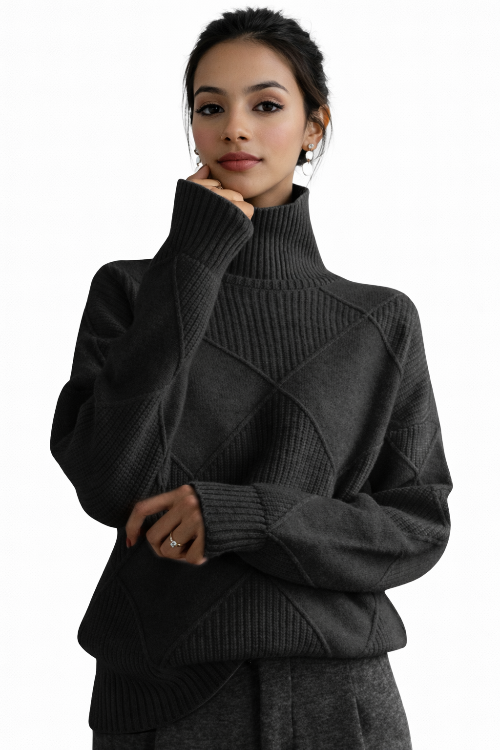 Alma | Suéter de cuello alto