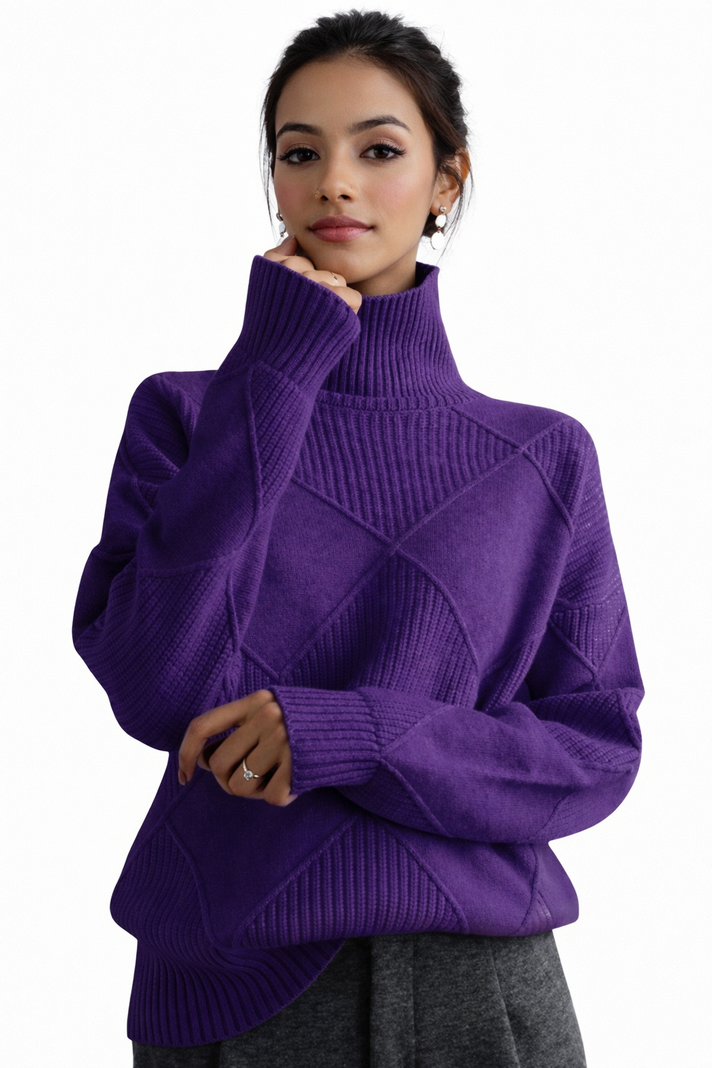 Alma | Suéter de cuello alto