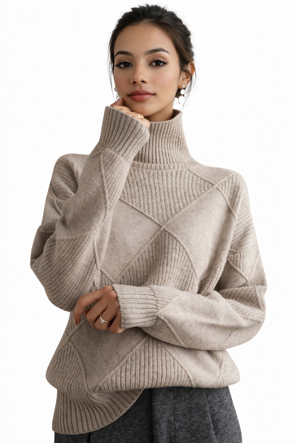 Alma | Suéter de cuello alto
