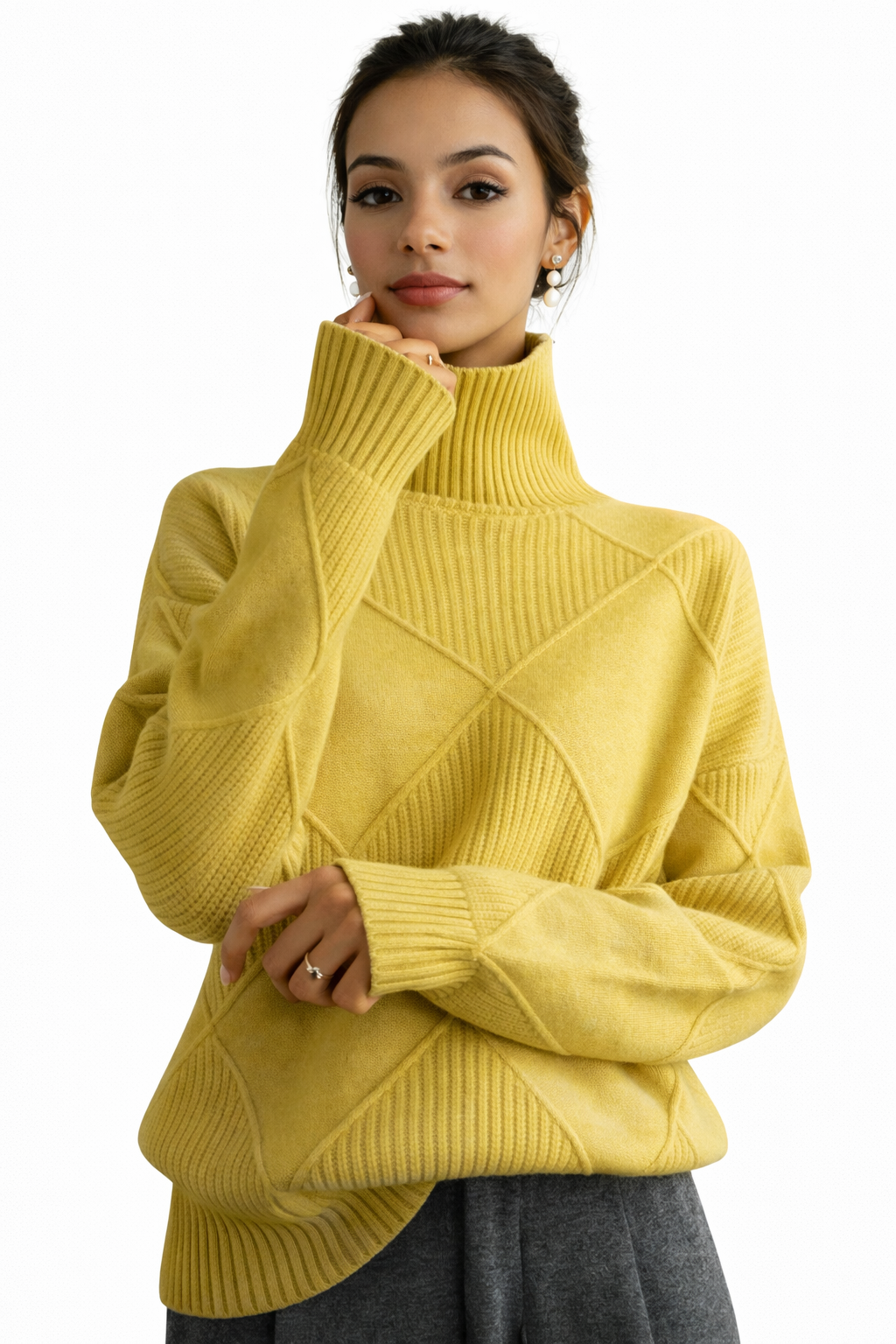 Alma | Suéter de cuello alto