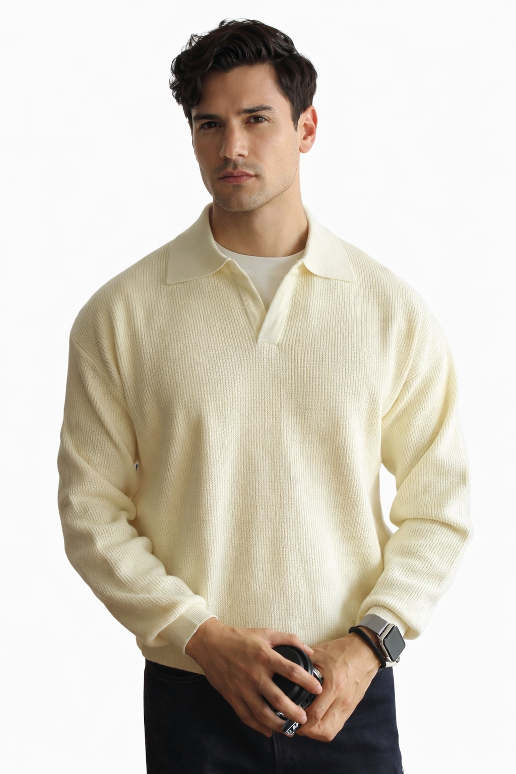 Javier | Suéter de punto casual