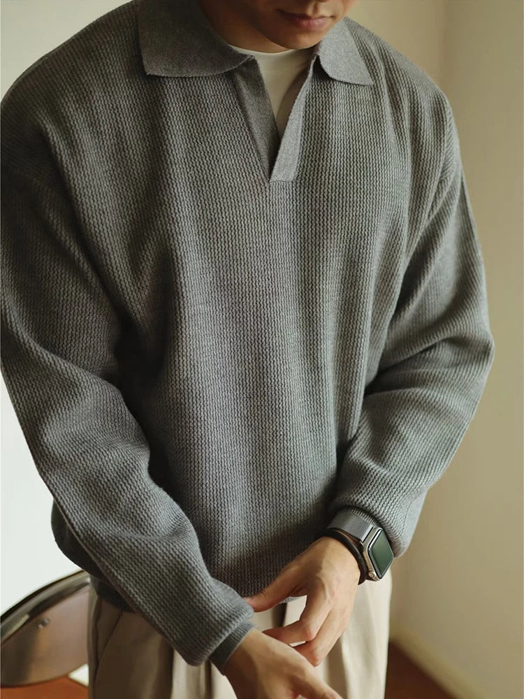 Javier | Suéter de punto casual