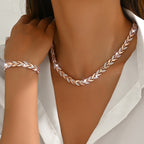 Clara | Colgante y Pulsera Artesanal Cola de Pez