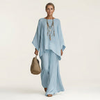 Majolie | Conjunto Boho de Mezcla de Lino