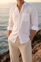 Carlos | Camisa informal de Lino
