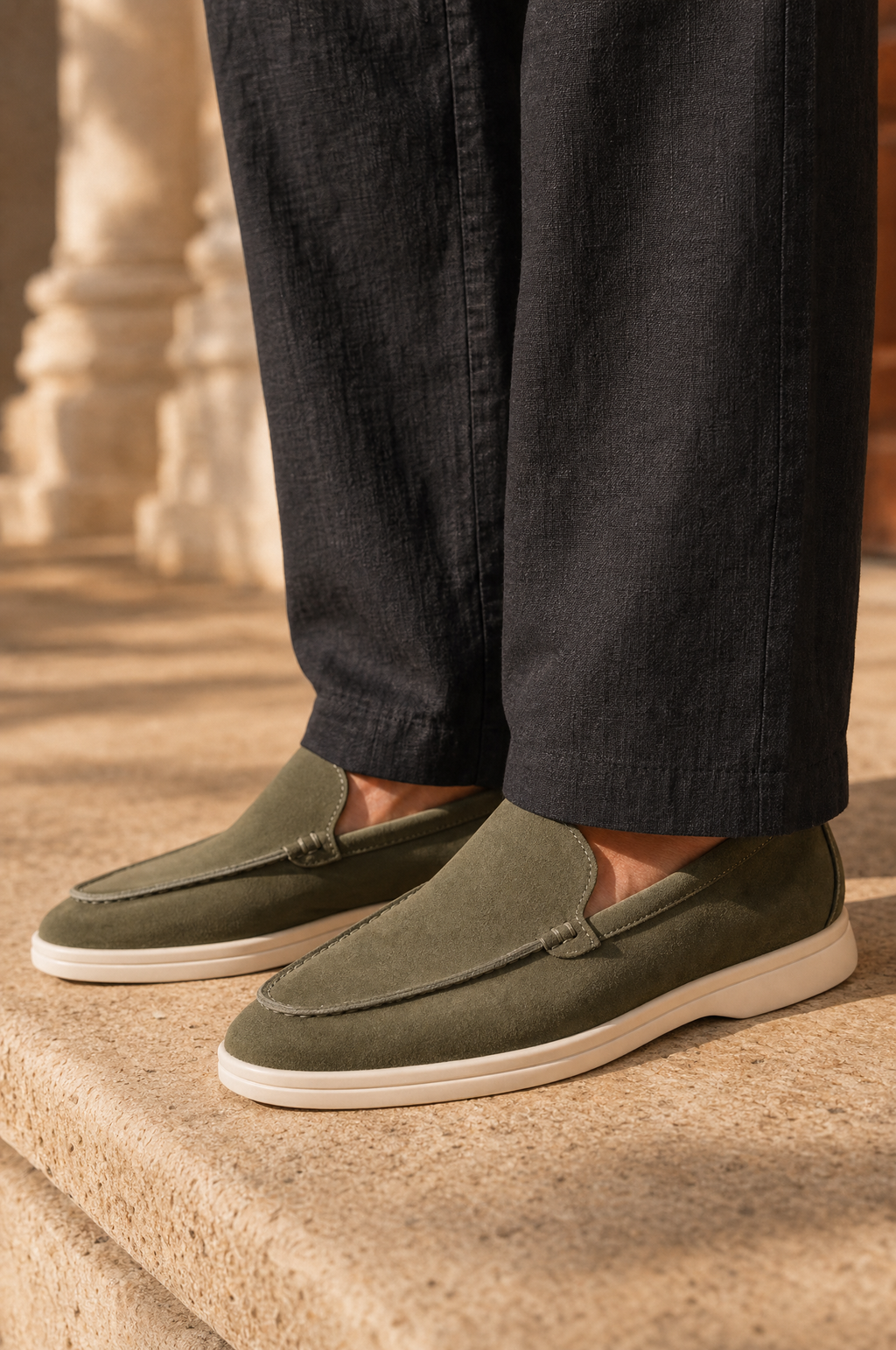 Mocasines de Ante