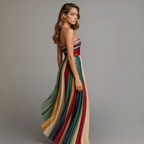 Brisa | Vestido multicolor