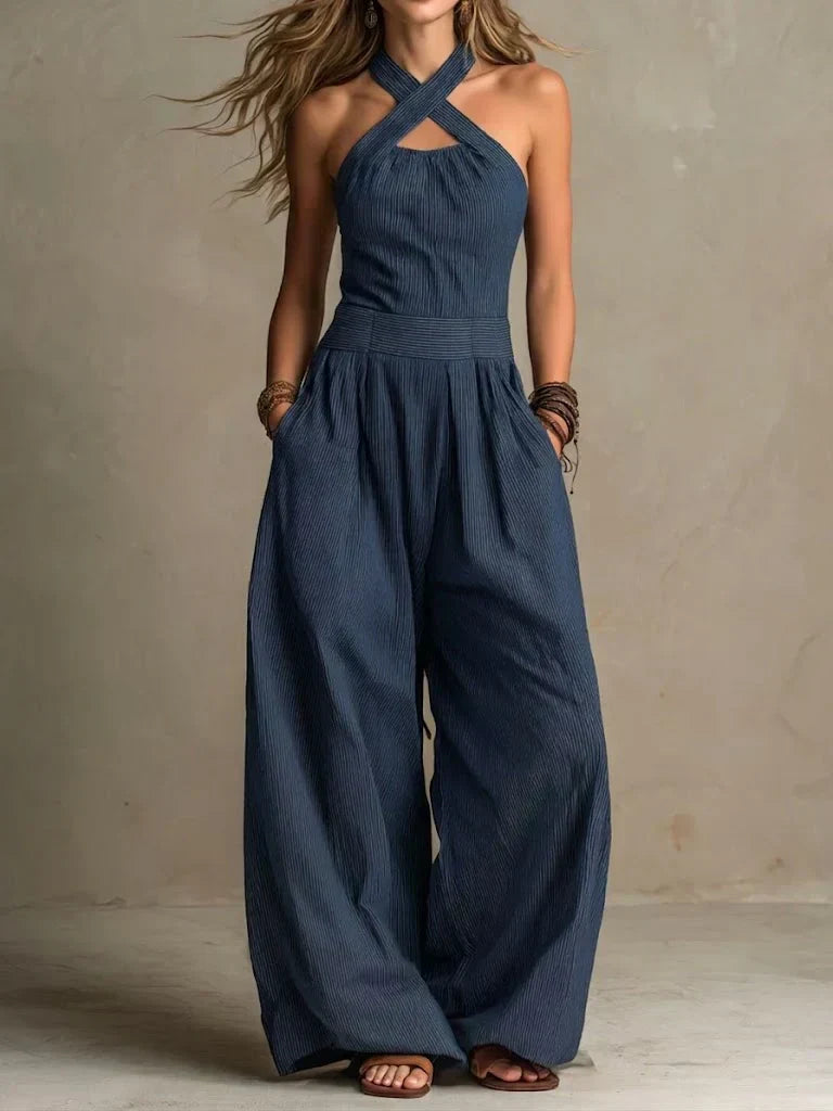 Ariadna | Mono Elegante con Escote